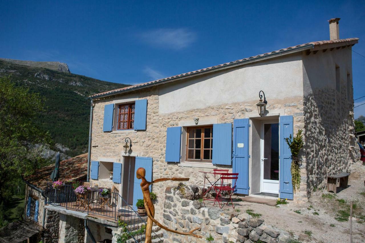 Gaïa, maison d'hôtes Verdon, vue féerique Blieux Exterior foto